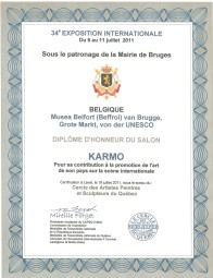Belgique Diplôme rayonnement internationale