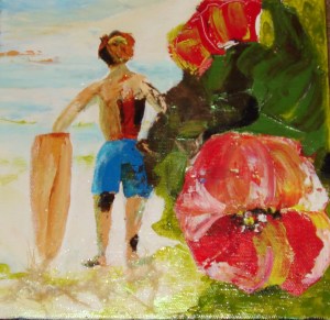 Étude, spatule  8"x8"