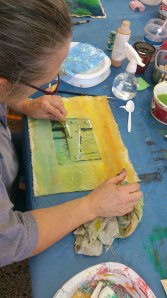 Louise transfert et peinture